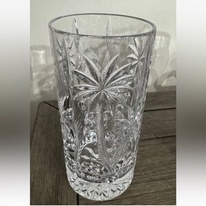Mikasa Clear Crystal Vase